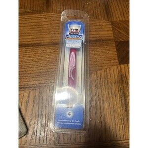 NEW Reach Access Daily Flosser Blue Handle w/ 3 Disposable Snap-On Heads | Tool